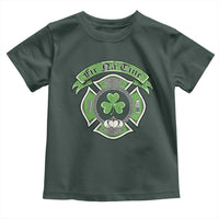 Irish Firefighter Toddler T Shirt Fir Na Tine Man Of Fire Celtic Claddagh Cross