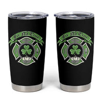 Irish Firefighter Tumbler Cup Fir Na Tine Man Of Fire Celtic Claddagh Cross