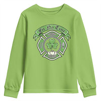 Irish Firefighter Youth Sweatshirt Fir Na Tine Man Of Fire Celtic Claddagh Cross