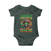 Fir Na Tine Man Of Fire Baby Onesie Irish Firefighter Pride