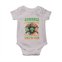 Fir Na Tine Man Of Fire Baby Onesie Irish Firefighter Pride
