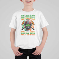 Fir Na Tine Man Of Fire T Shirt For Kid Irish Firefighter Pride