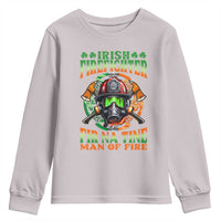 Fir Na Tine Man Of Fire Youth Sweatshirt Irish Firefighter Pride