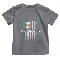 Irish Firefighter Fir Na Tine Man Of Fire Toddler T Shirt Irish American Flag