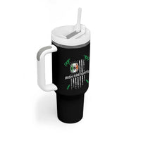 Irish Firefighter Fir Na Tine Man Of Fire Tumbler With Handle Irish American Flag