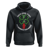 Funny Irish Firefighter Hoodie Feeling A Wee Bit Hot I'll Shamrock Your World