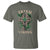Irish Viking T Shirt Celtic Cross Odin's Raven