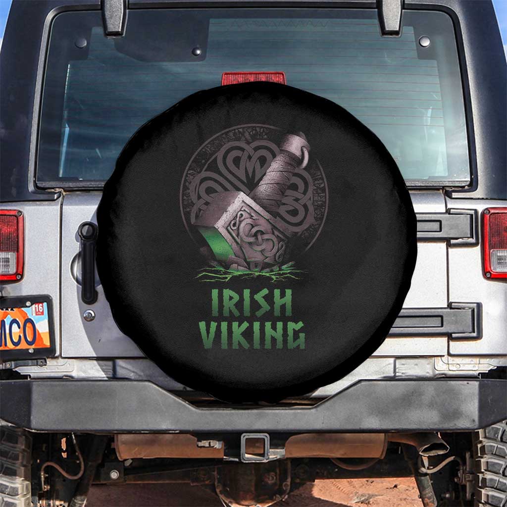 Irish Viking Spare Tire Cover Celtic Thor Mjolnir