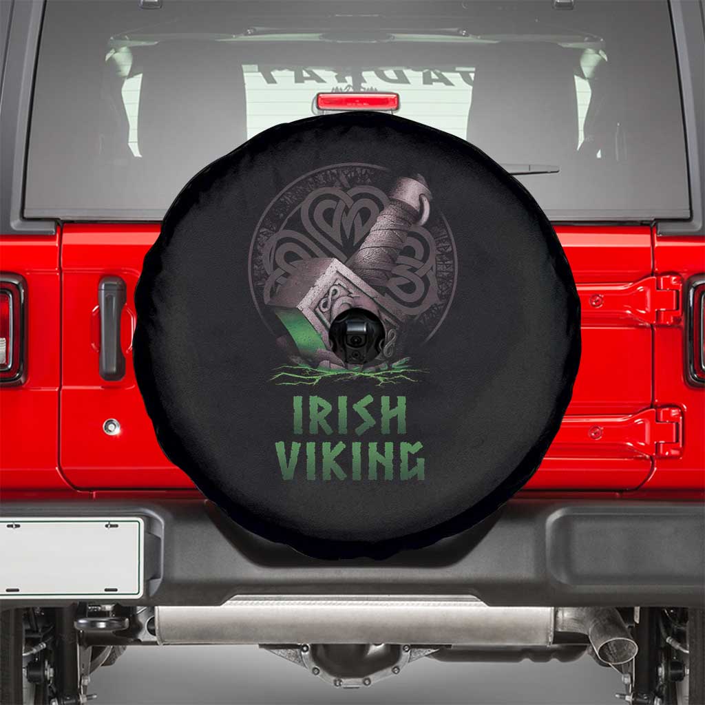 Irish Viking Spare Tire Cover Celtic Thor Mjolnir