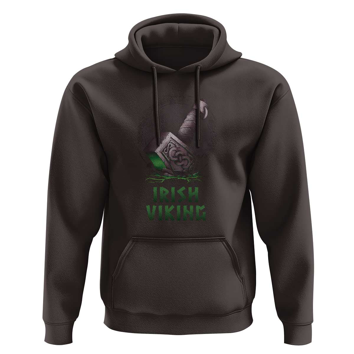 Irish Viking Hoodie Celtic Thor Mjolnir