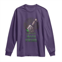 Irish Viking Long Sleeve Shirt Celtic Thor Mjolnir