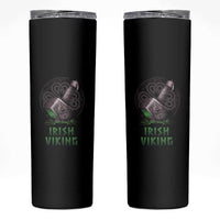 Irish Viking Skinny Tumbler Celtic Thor Mjolnir
