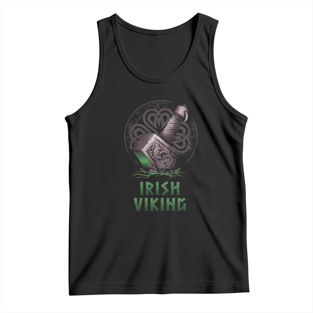 Irish Viking Tank Top Celtic Thor Mjolnir