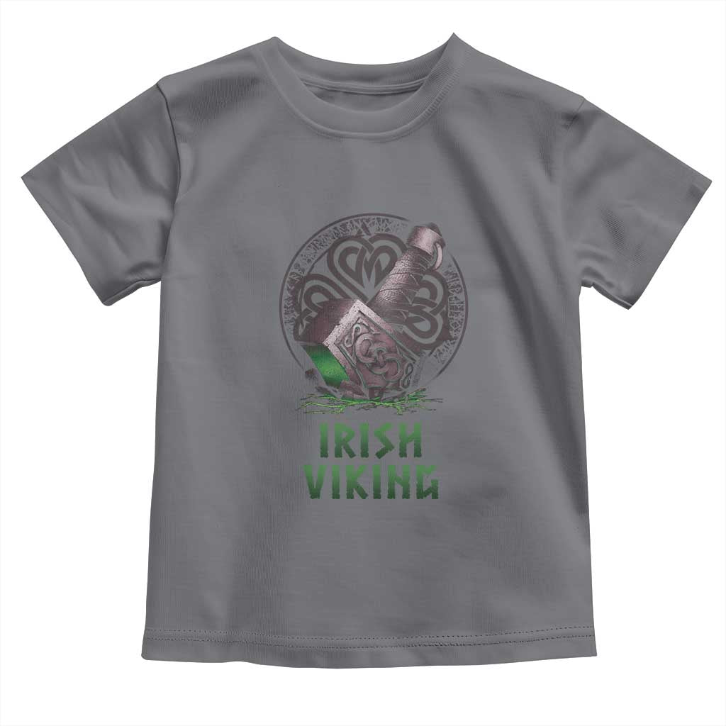 Irish Viking Toddler T Shirt Celtic Thor Mjolnir