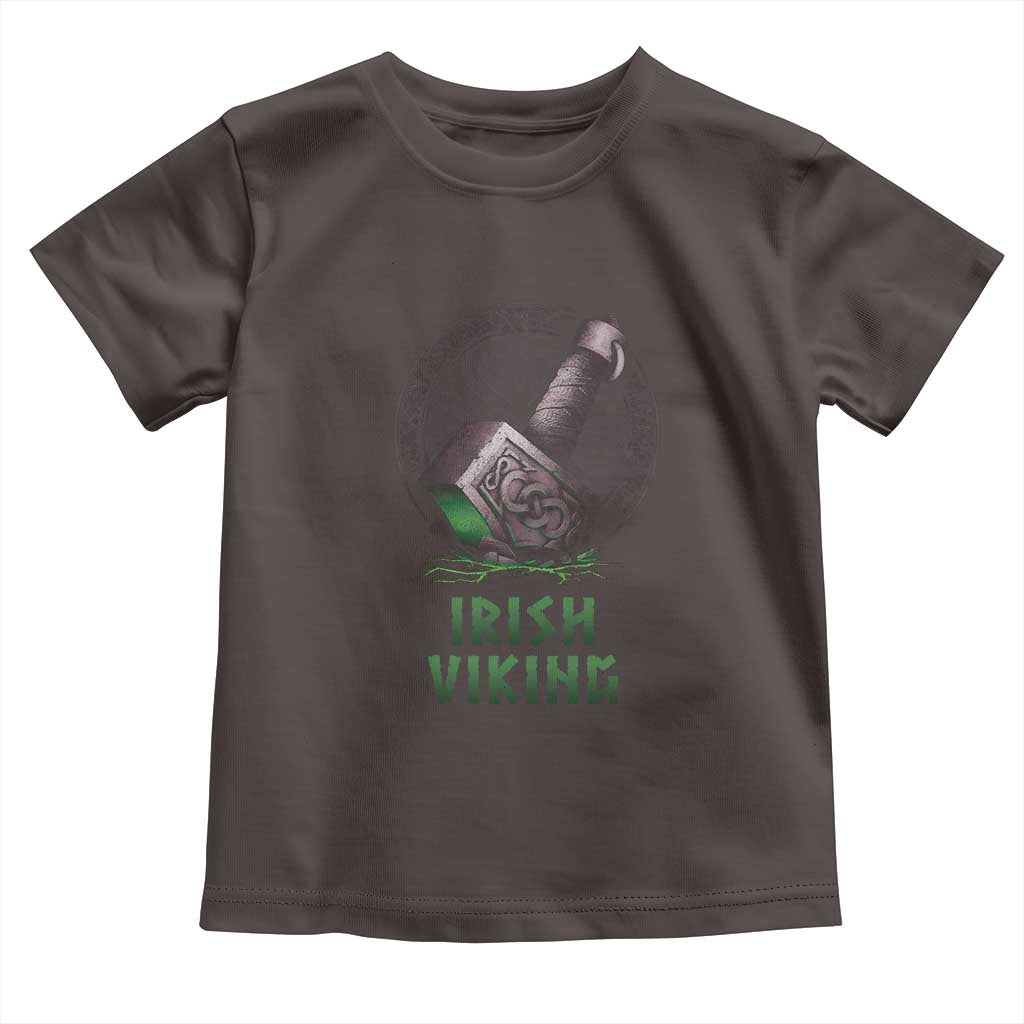 Irish Viking Toddler T Shirt Celtic Thor Mjolnir