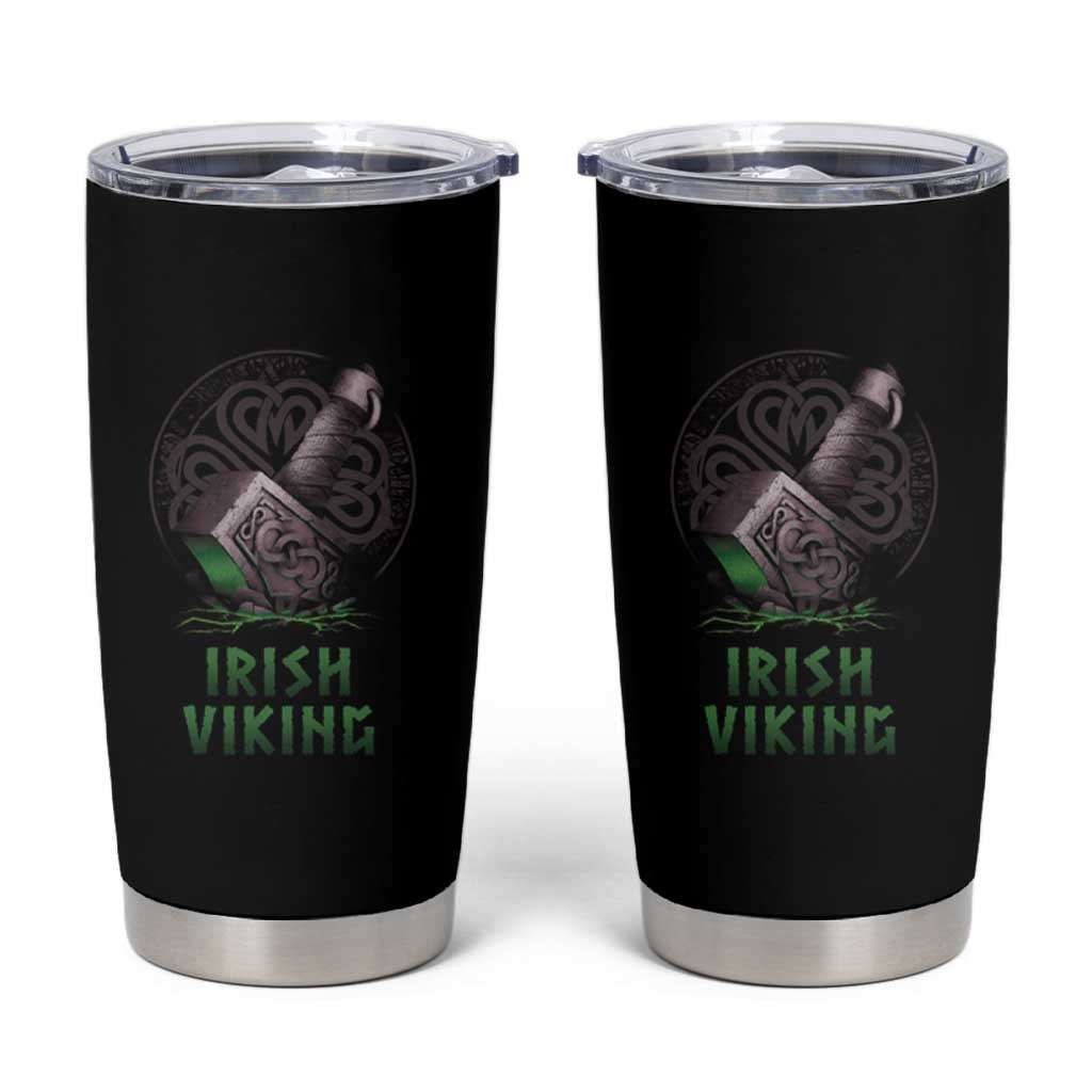 Irish Viking Tumbler Cup Celtic Thor Mjolnir