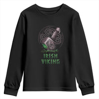 Irish Viking Youth Sweatshirt Celtic Thor Mjolnir