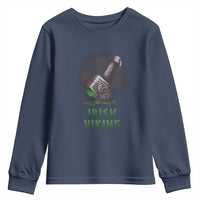 Irish Viking Youth Sweatshirt Celtic Thor Mjolnir