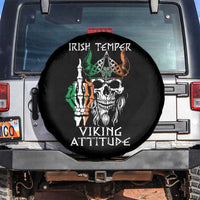 Funny Irish Viking Spare Tire Cover Irish Temper Viking Attitude