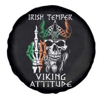 Funny Irish Viking Spare Tire Cover Irish Temper Viking Attitude