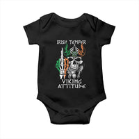 Funny Irish Viking Baby Onesie Irish Temper Viking Attitude