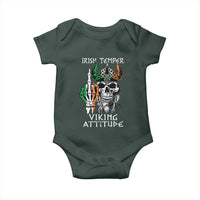 Funny Irish Viking Baby Onesie Irish Temper Viking Attitude