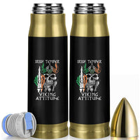 Funny Irish Viking Bullet Tumbler Irish Temper Viking Attitude