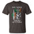 Funny Irish Viking T Shirt Irish Temper Viking Attitude