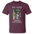 Funny Irish Viking T Shirt Irish Temper Viking Attitude