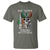 Funny Irish Viking T Shirt Irish Temper Viking Attitude