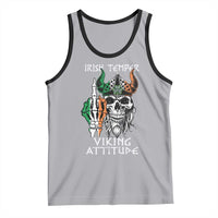 Funny Irish Viking Tank Top Irish Temper Viking Attitude