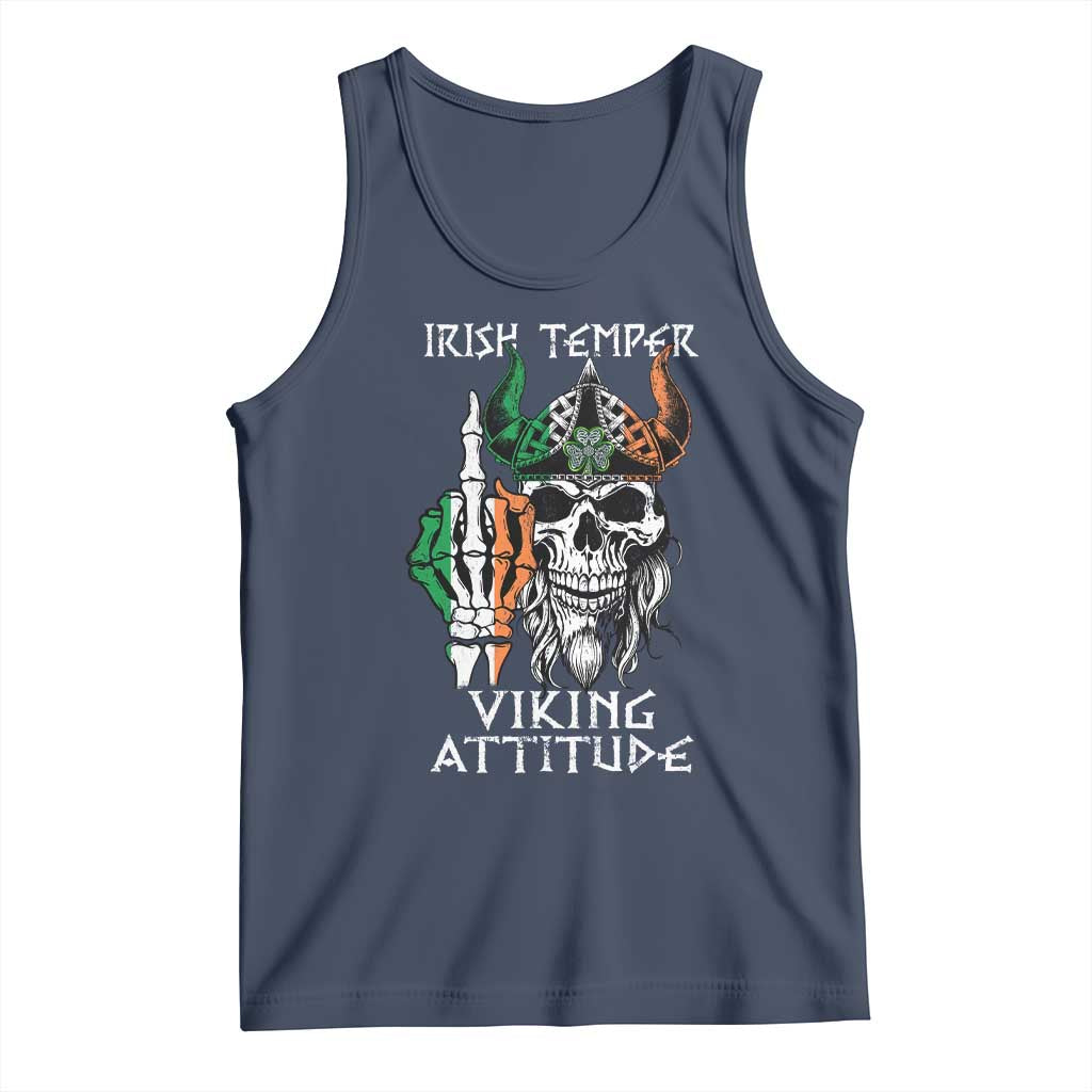 Funny Irish Viking Tank Top Irish Temper Viking Attitude