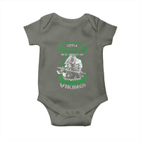 Funny Viking St. Patrick's Day Baby Onesie Everyone Is A Little Irish On St. Patrick's Day Except The Viking We're Still Viking