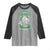 Funny Viking St. Patrick's Day Raglan Shirt Everyone Is A Little Irish On St. Patrick's Day Except The Viking We're Still Viking