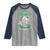 Funny Viking St. Patrick's Day Raglan Shirt Everyone Is A Little Irish On St. Patrick's Day Except The Viking We're Still Viking