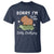 Funny Sorry I'm Late I Was Dilly Dallying T Shirt Cute Capybara and Turtle