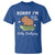 Funny Sorry I'm Late I Was Dilly Dallying T Shirt Cute Capybara and Turtle