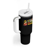 Funny Goose On My Way To Make Some Bad Decisions Tumbler With Handle