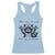 Funny Raccoon Racerback Tank Top Not My Trash Not My Dumpster