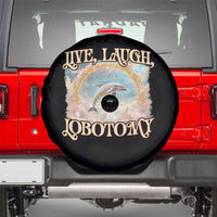 Funny Dolphin Meme Spare Tire Cover Live Laugh Lobotomy