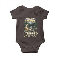 Hiking Baby Onesie I Came I Saw I Tripped On A Root