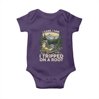 Hiking Baby Onesie I Came I Saw I Tripped On A Root