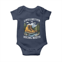 Hiking Baby Onesie Life's Better in Hiking Boots