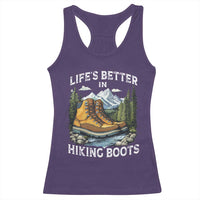 Hiking Racerback Tank Top Life's Better in Hiking Boots