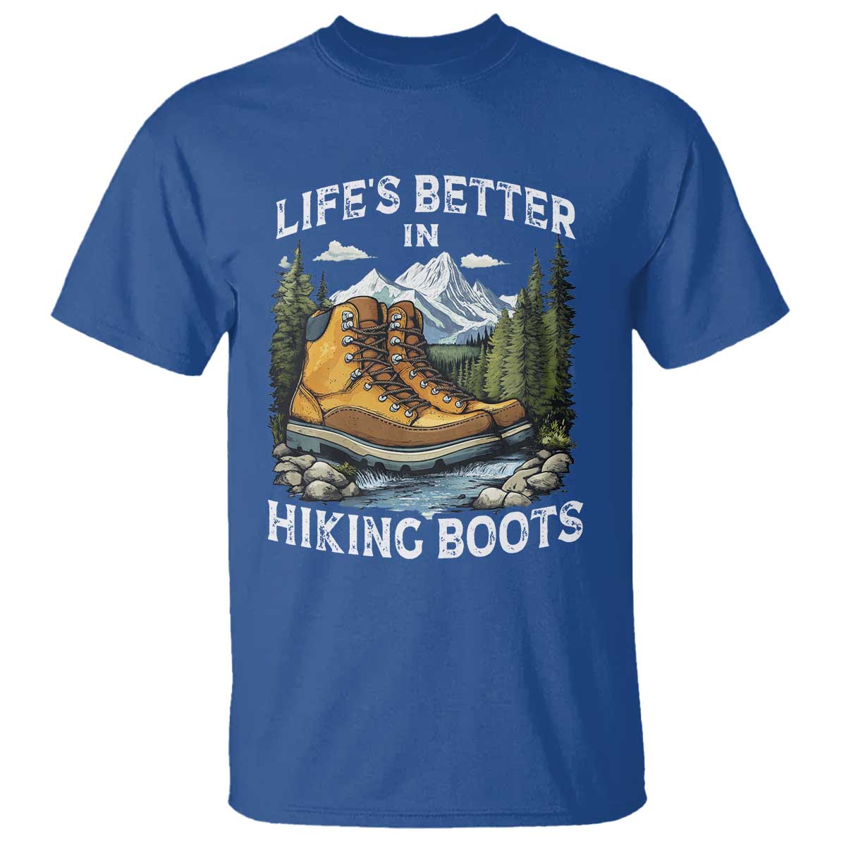 Hiking T Shirt Life's Better in Hiking Boots