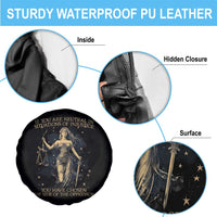 Lady Justice Spare Tire Cover If You Are Neutral In Situations Of Injustice You Have Chosen The Side Of The Oppressor
