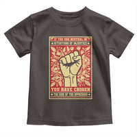 Social Justice Toddler T Shirt If You Are Neutral In Situations Of Injustice You Have Chosen The Side Of The Oppressor
