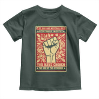 Social Justice Toddler T Shirt If You Are Neutral In Situations Of Injustice You Have Chosen The Side Of The Oppressor