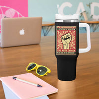 Social Justice Tumbler With Handle If You Are Neutral In Situations Of Injustice You Have Chosen The Side Of The Oppressor
