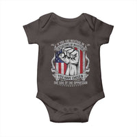 Patriotic Justice Baby Onesie If You Are Neutral In Situations Of Injustice You Have Chosen The Side Of The Oppressor